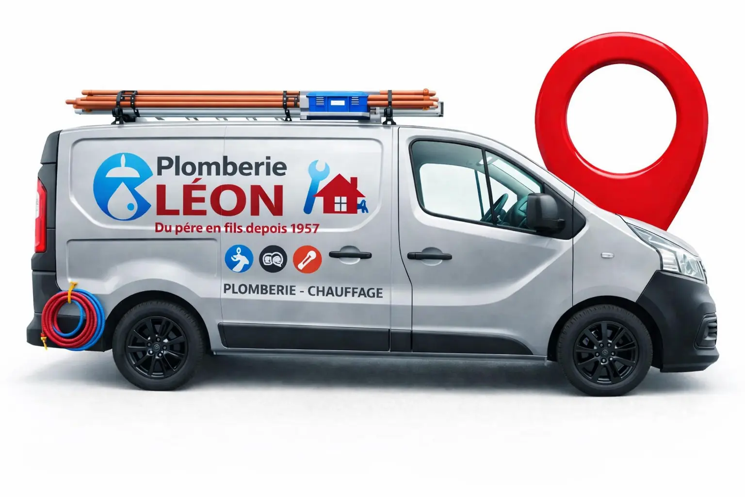 Camion Artisan Plombier Léon
